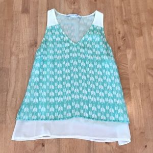 Tank top blouse